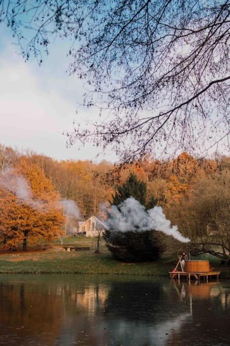 Casa Moon & Son Bain Nordique Sur Le Lac Les Croix Chemins ภายนอก รูปภาพ