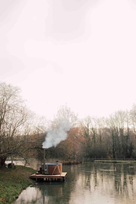 Casa Moon & Son Bain Nordique Sur Le Lac Les Croix Chemins ภายนอก รูปภาพ