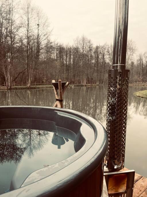 Casa Moon & Son Bain Nordique Sur Le Lac Les Croix Chemins ภายนอก รูปภาพ